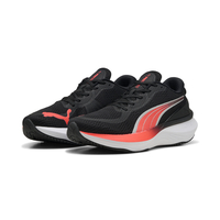 Black/Glowing Red
